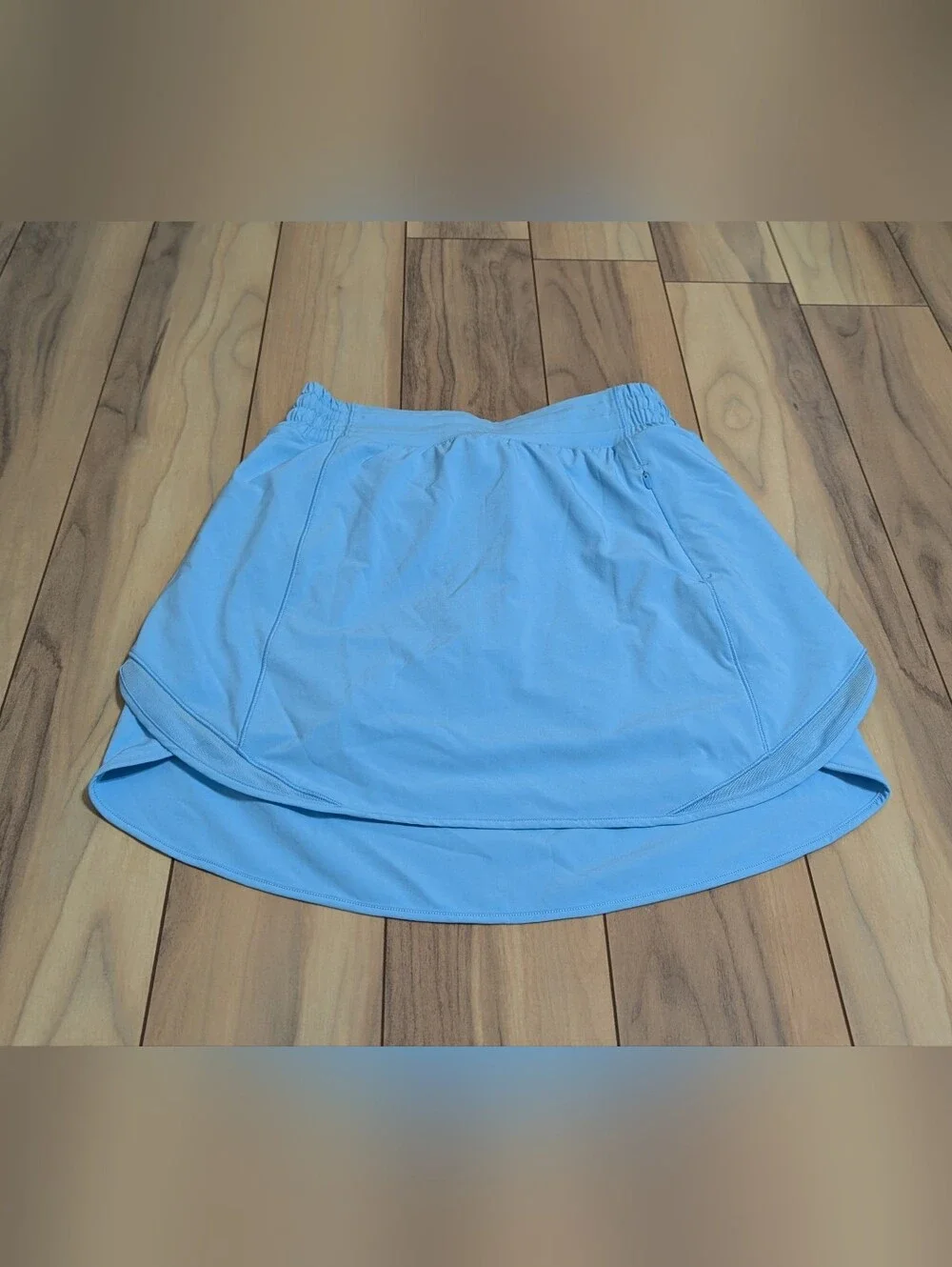 EUC! Lululemon Hotty Hot High Rise Skirt In Light Blue Size 4